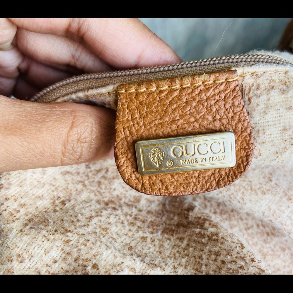 Gucci Suede Leather Caramel Backpack - Picture 8 of 12
